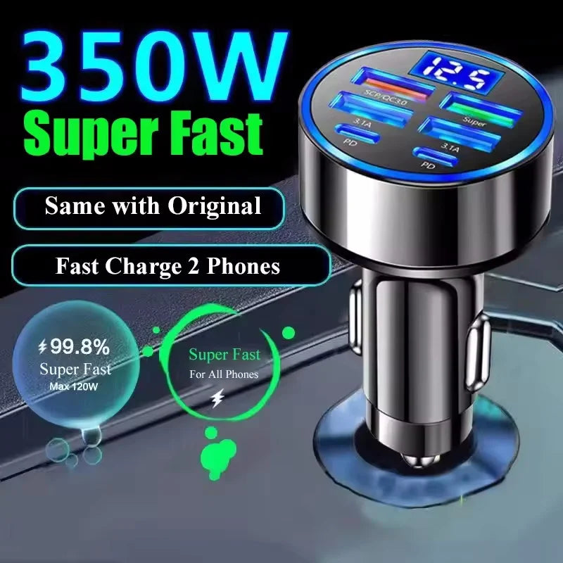 Multi-Port Car Charger
