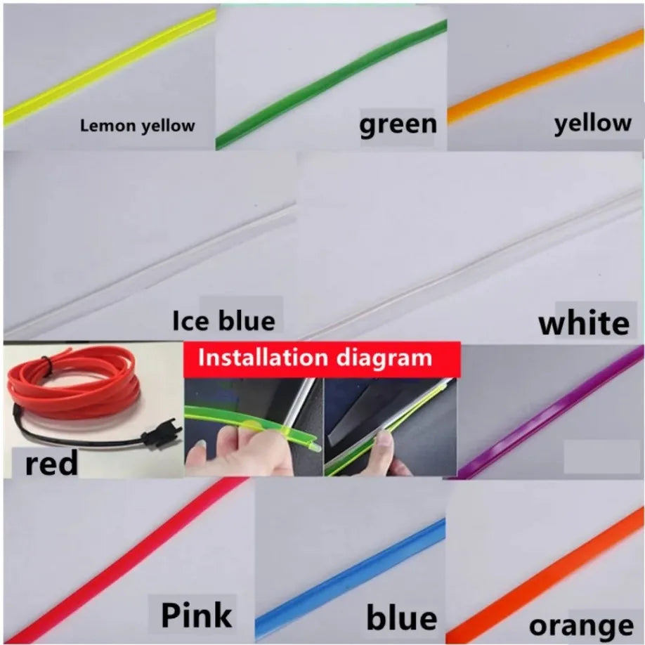 Flexible Neon ambient lights