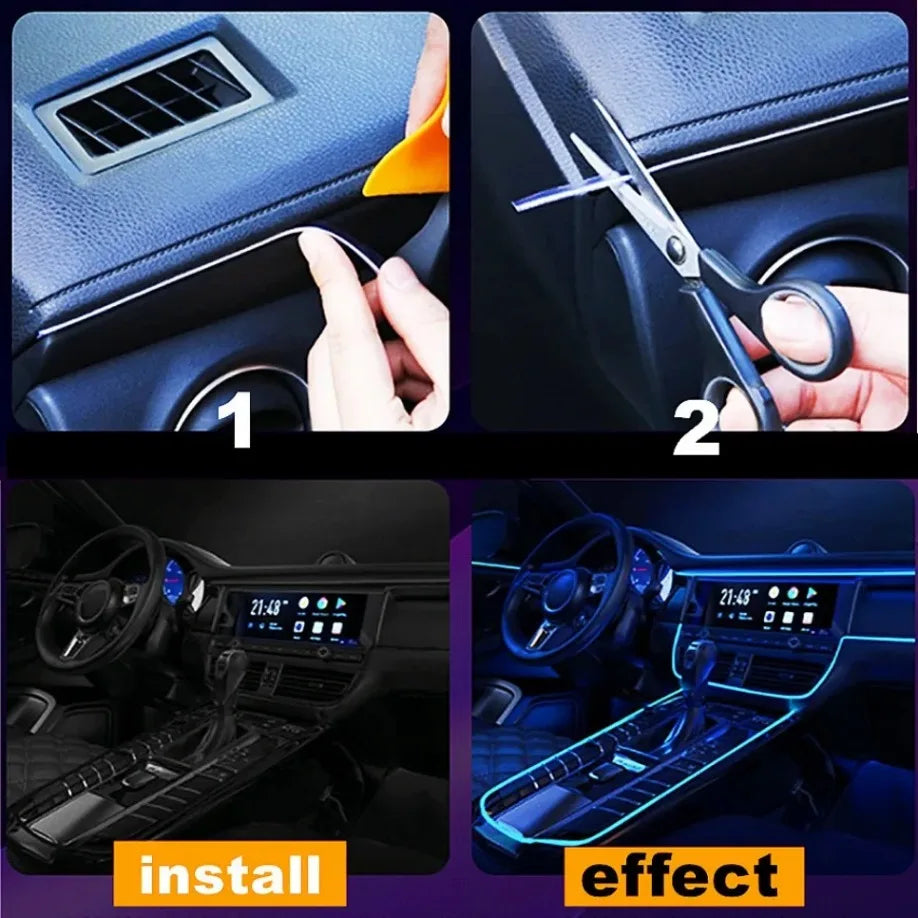 Flexible Neon ambient lights