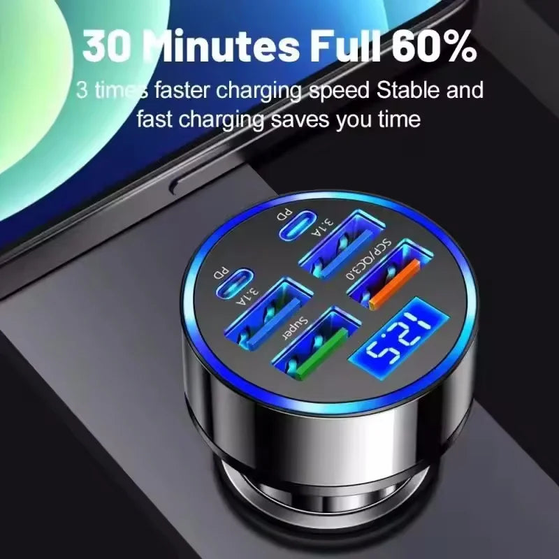 Multi-Port Car Charger
